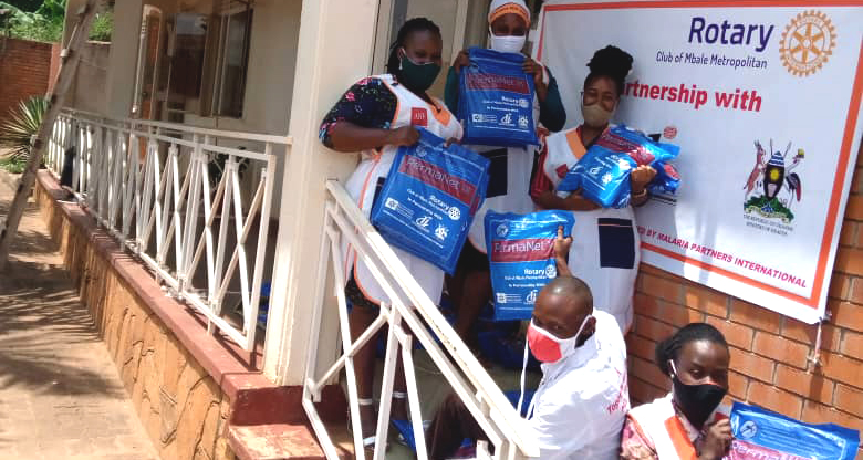 Treated Mosquito Nets for distribution
