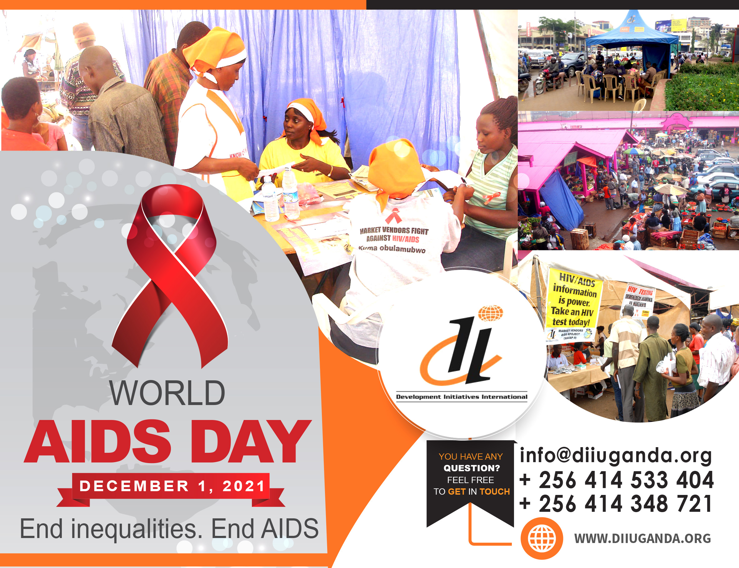 Every Year DII commemorates International World AIDS Day