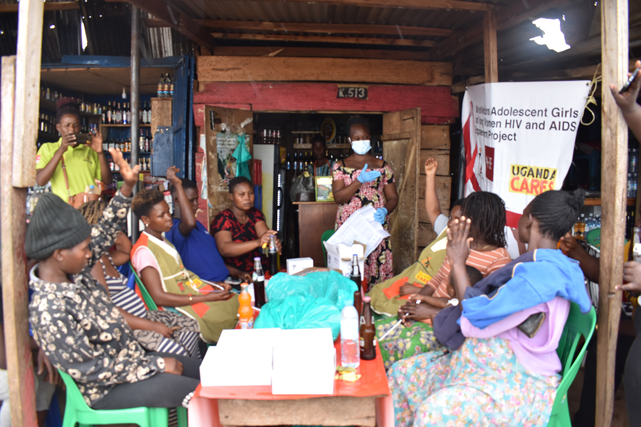 HIV Testing Services, Focus Group Discussions & Reproductive Health Services @ Ggaba Market